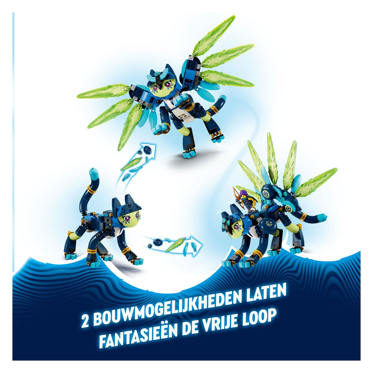 LEGO LEGO Dreamzzz 71476 Zoey and Zian de Kattenuil