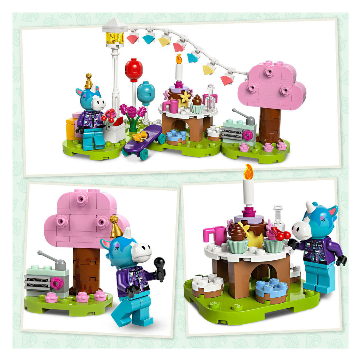 Lego Animal Crossing 77046 Julian's birthday party
