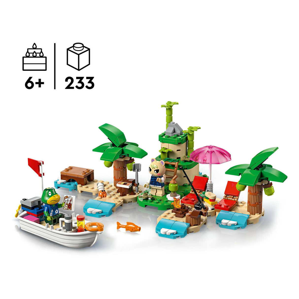 Lego Animal Crossing 77048 Kapp'n Island Round