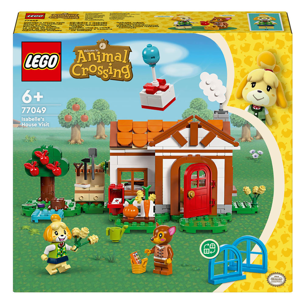 Lego Animal Crossing 77049 Isabelle na obiskovalcih