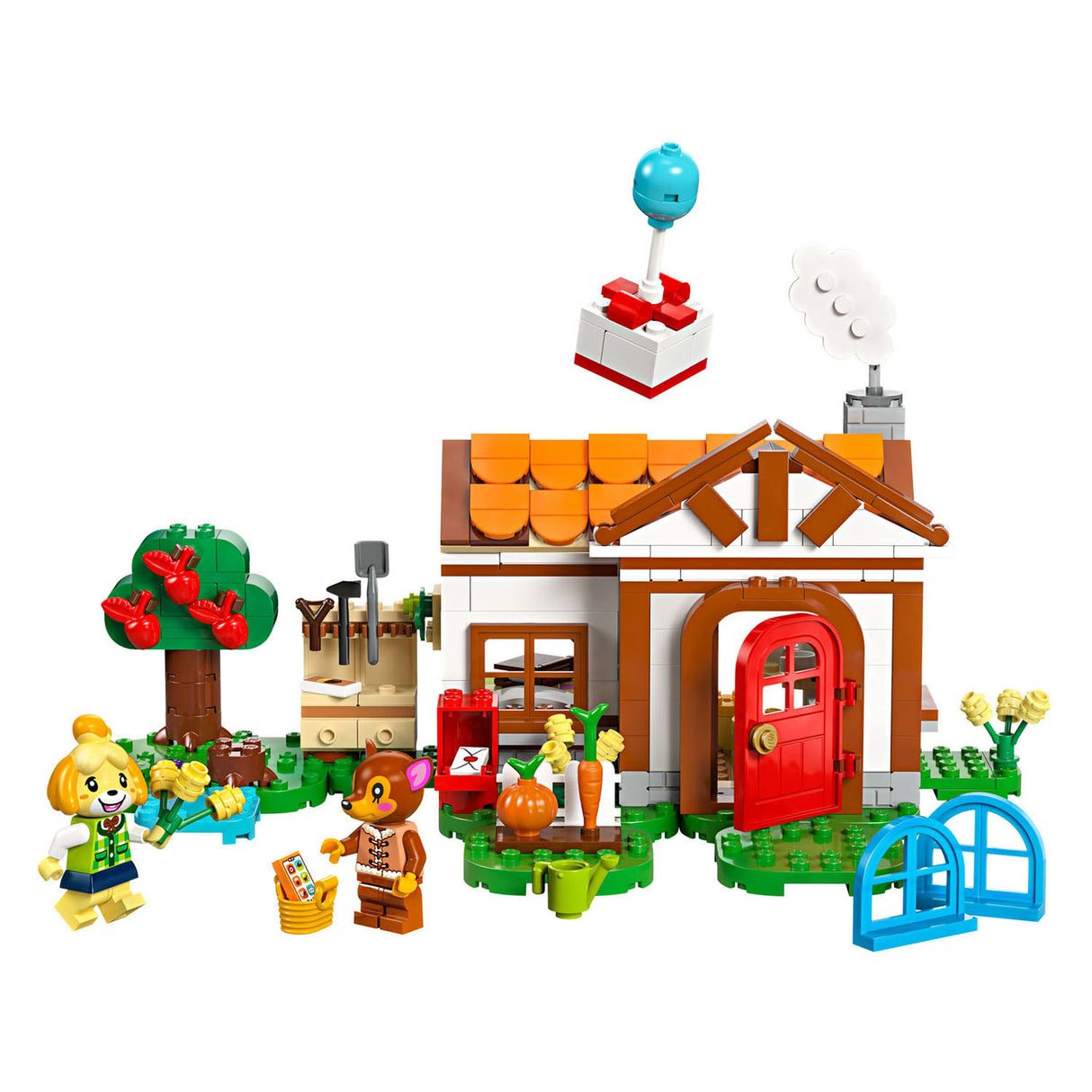 Lego Animal Crossing 77049 Isabelle na obiskovalcih