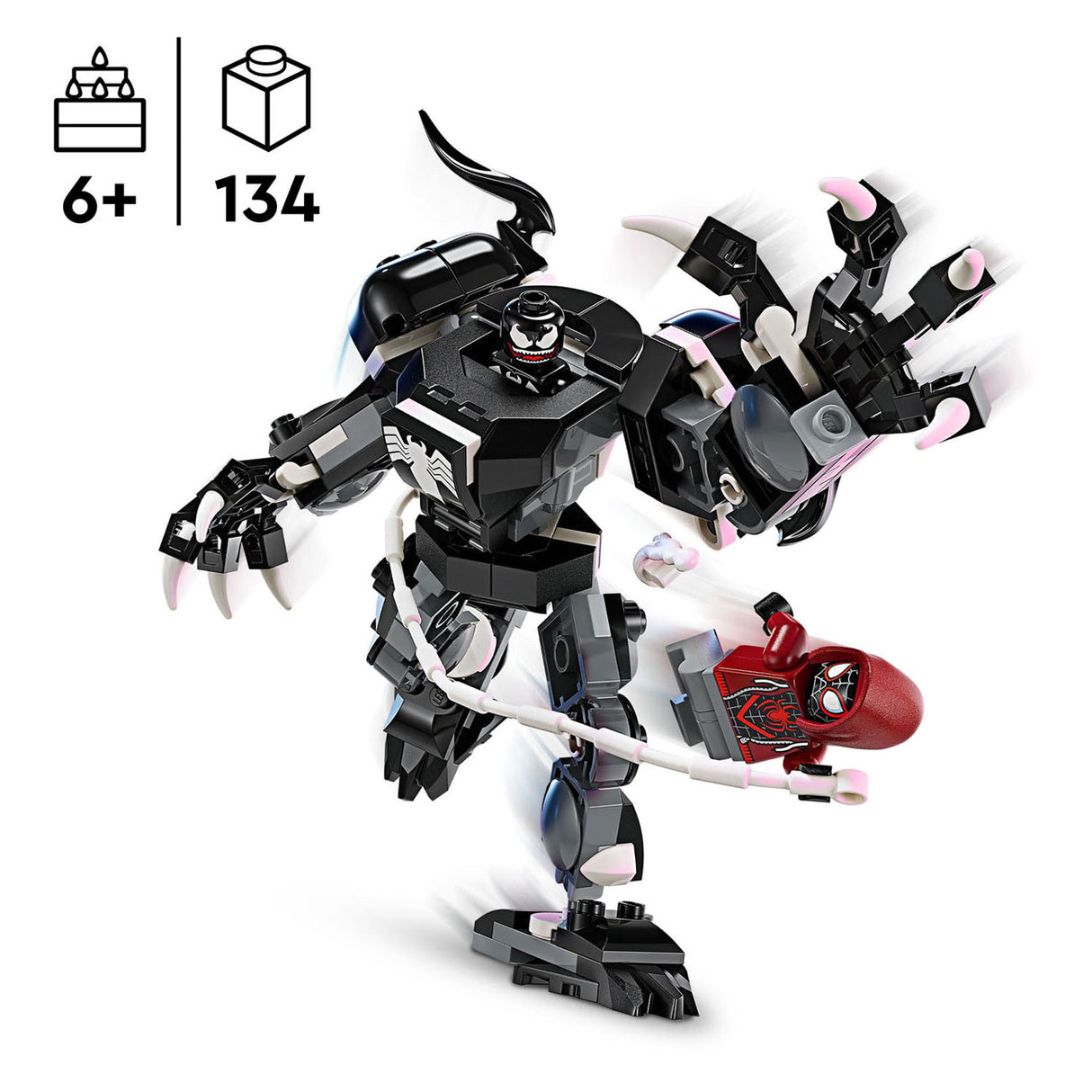 Lego Lego Super Heroes 76276 Venom Mechhapantser Vs. Miles Morales