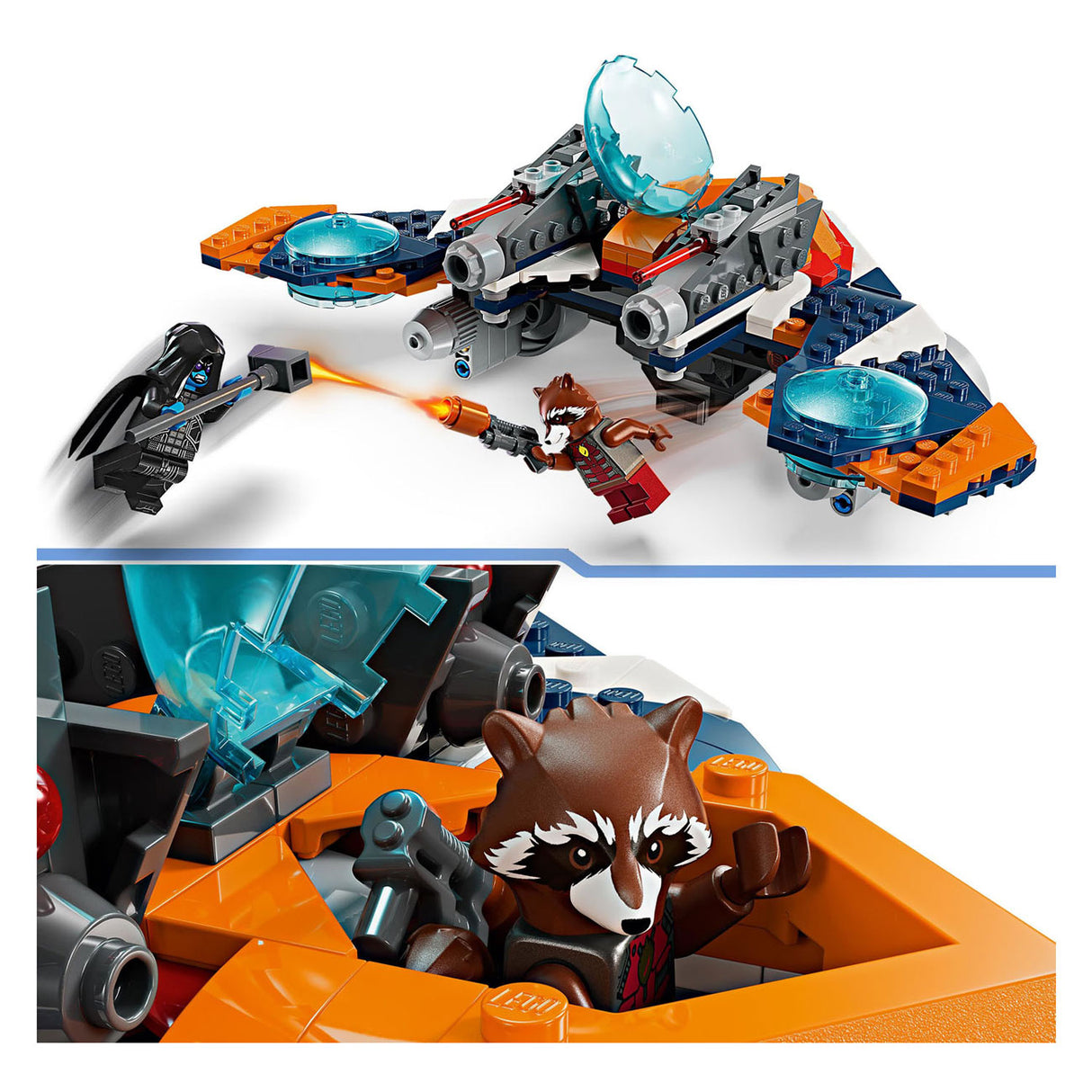LEGO LEGO Super Heroes 76278 Rockets Warbird vs. Ronan