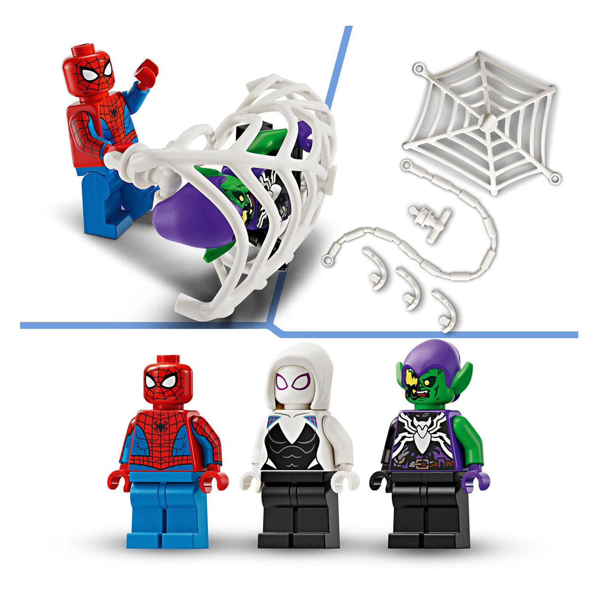Lego Lego Super Heroes 76279 Racing Car in Venom Green Goblin