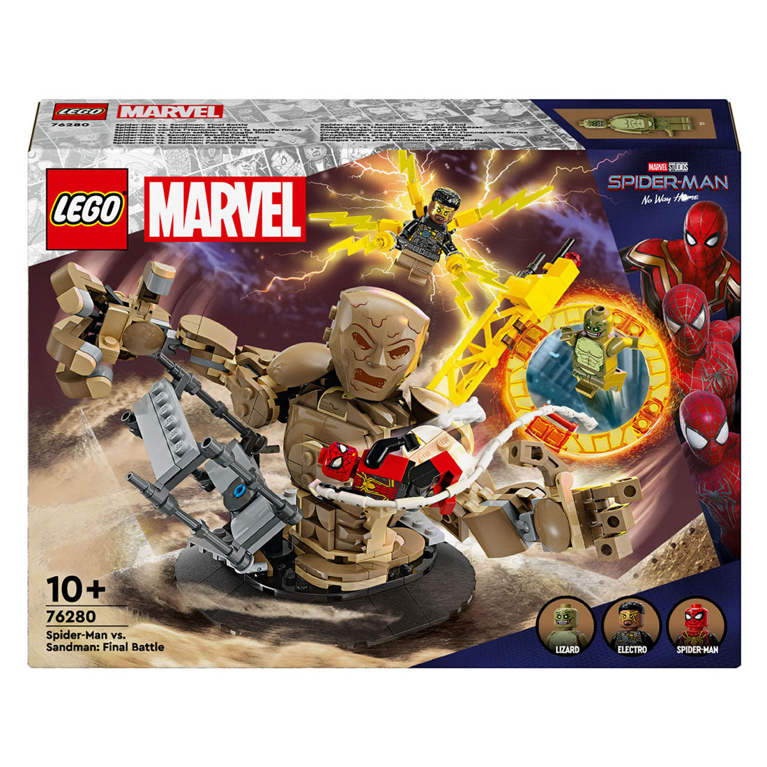 Lego Lego Super Heroes 76280 Spider-Man Vs. Sandman: Poslední bitva