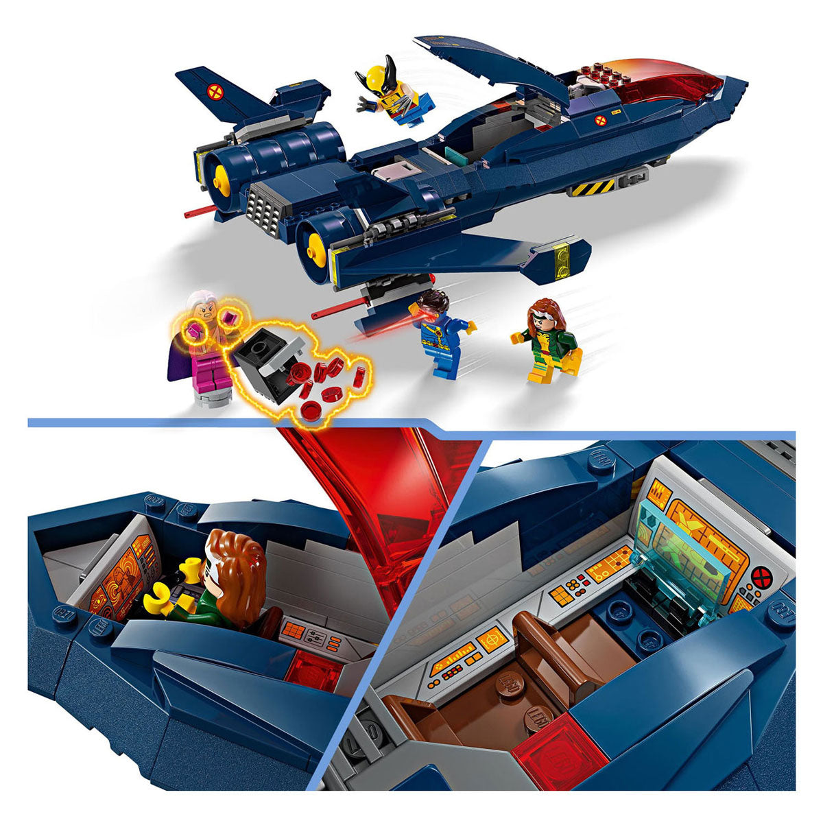 Lego Lego Super Helden 76281 x-Männer x-Jet