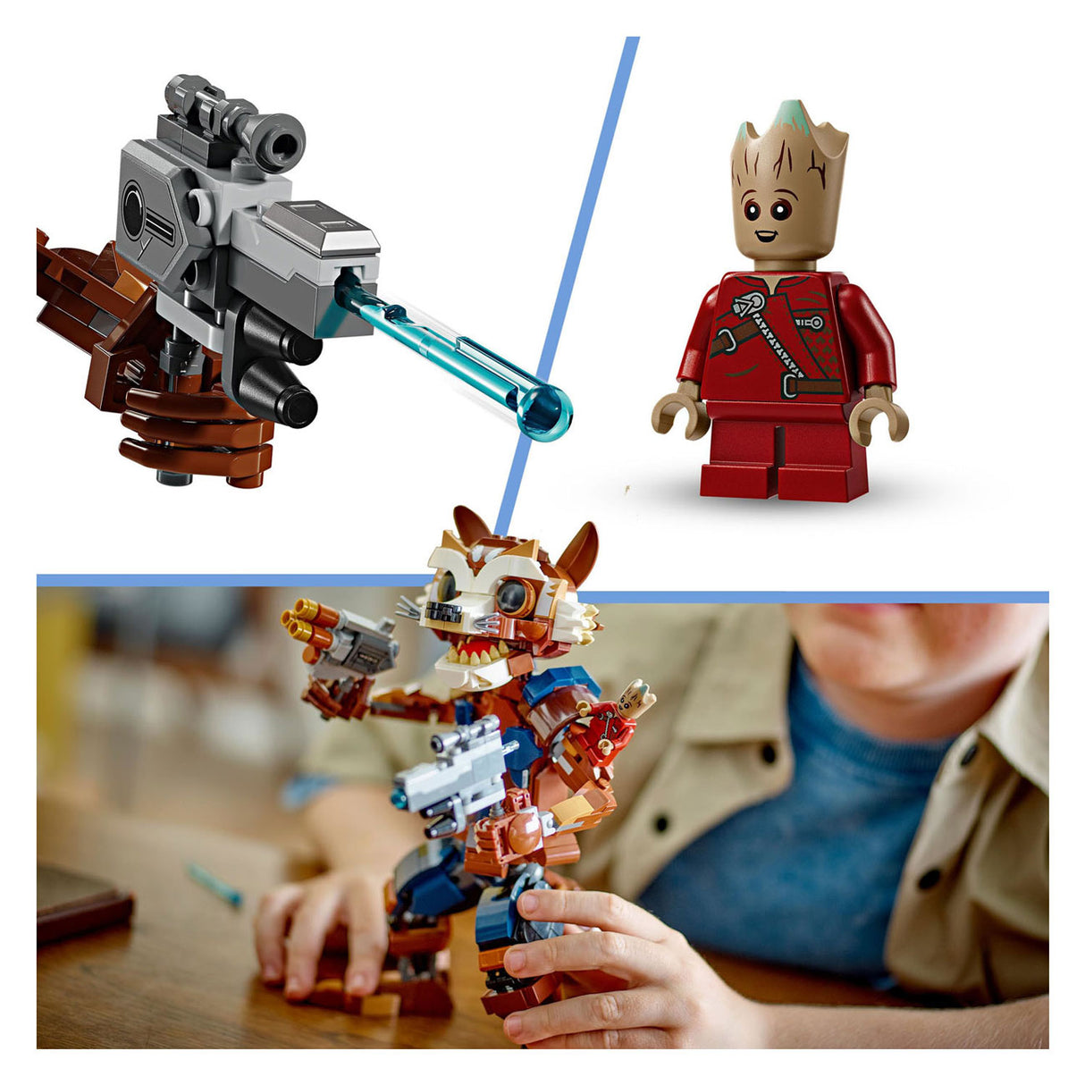 Lego Lego Super Heroes 76282 Rocket and Baby Large