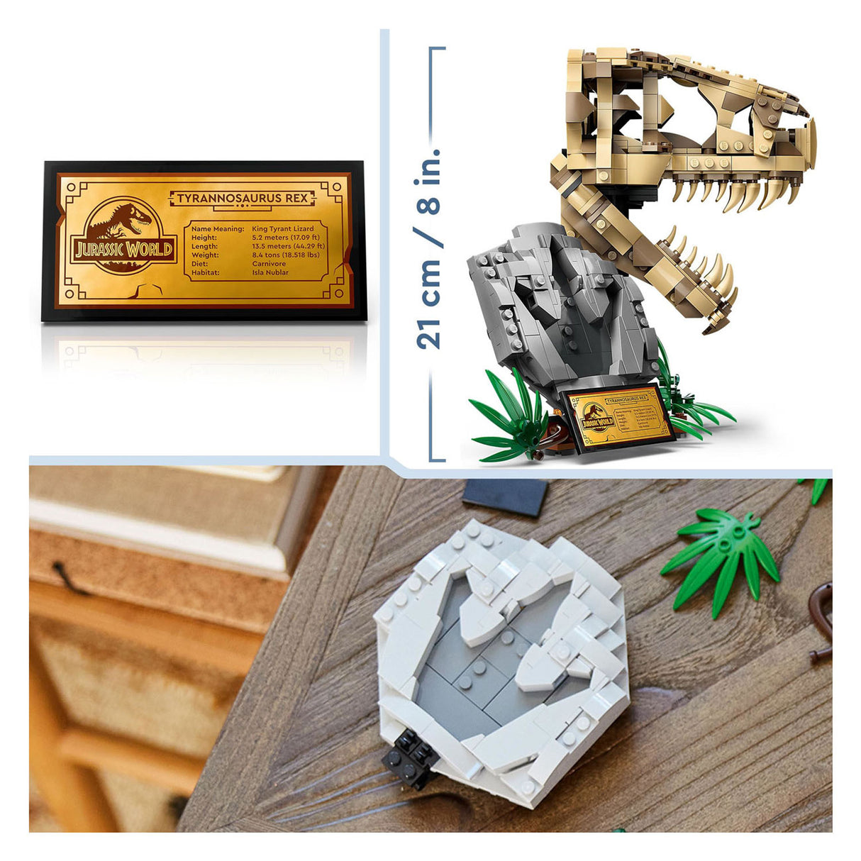 LEGO LEGO JURASSIC World 76964 Dinosaurus fossils: T-Rex Schedel