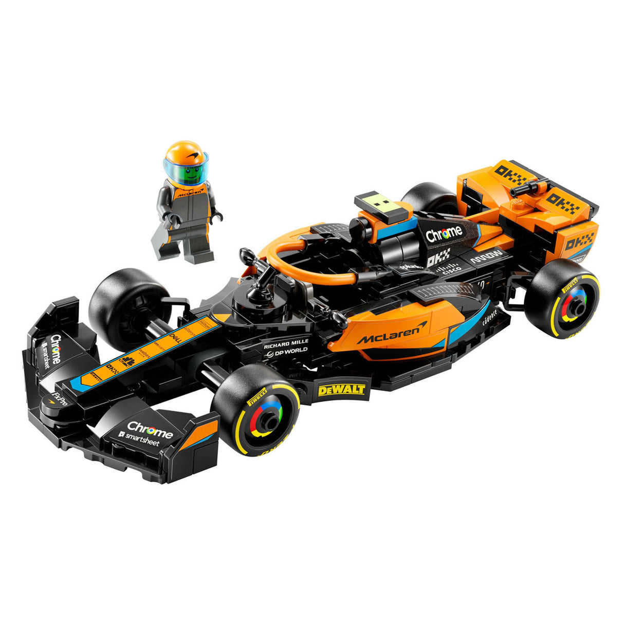 Lego Speed ​​Champions 76919 McLaren Formule 1 Racing Car 2023