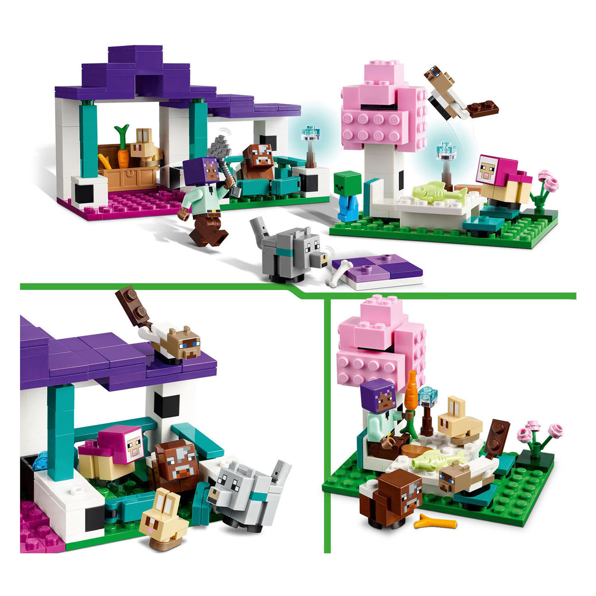 LEGO LEGO Minecraft 21253 De Dierenopvang