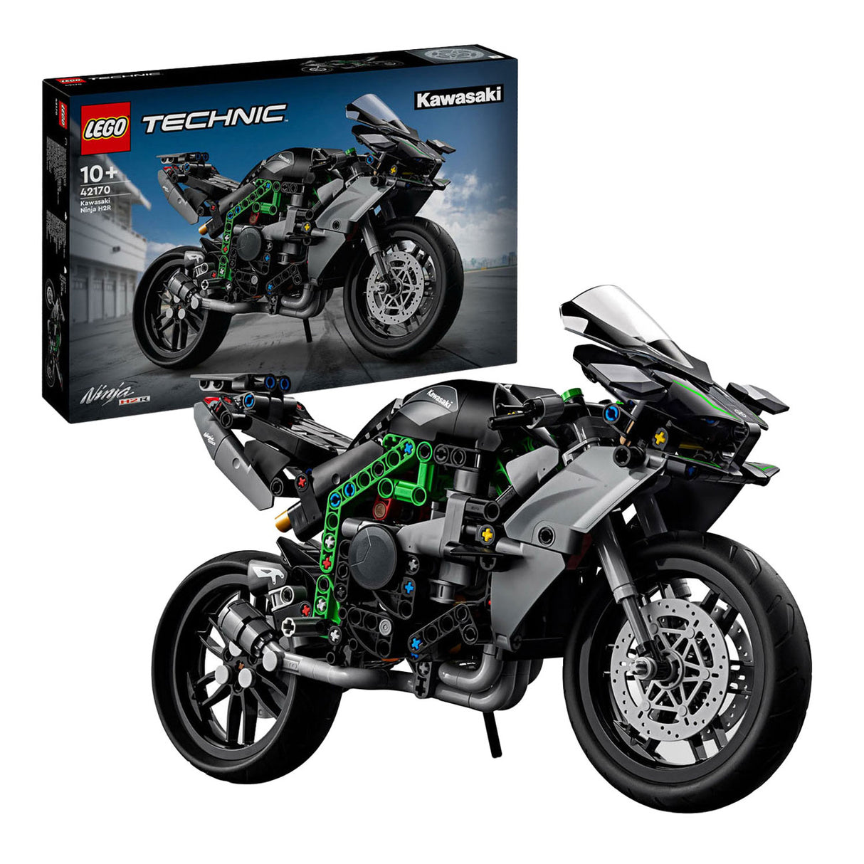 Motocykel Lego technic 42170 kawasaki ninja h2r