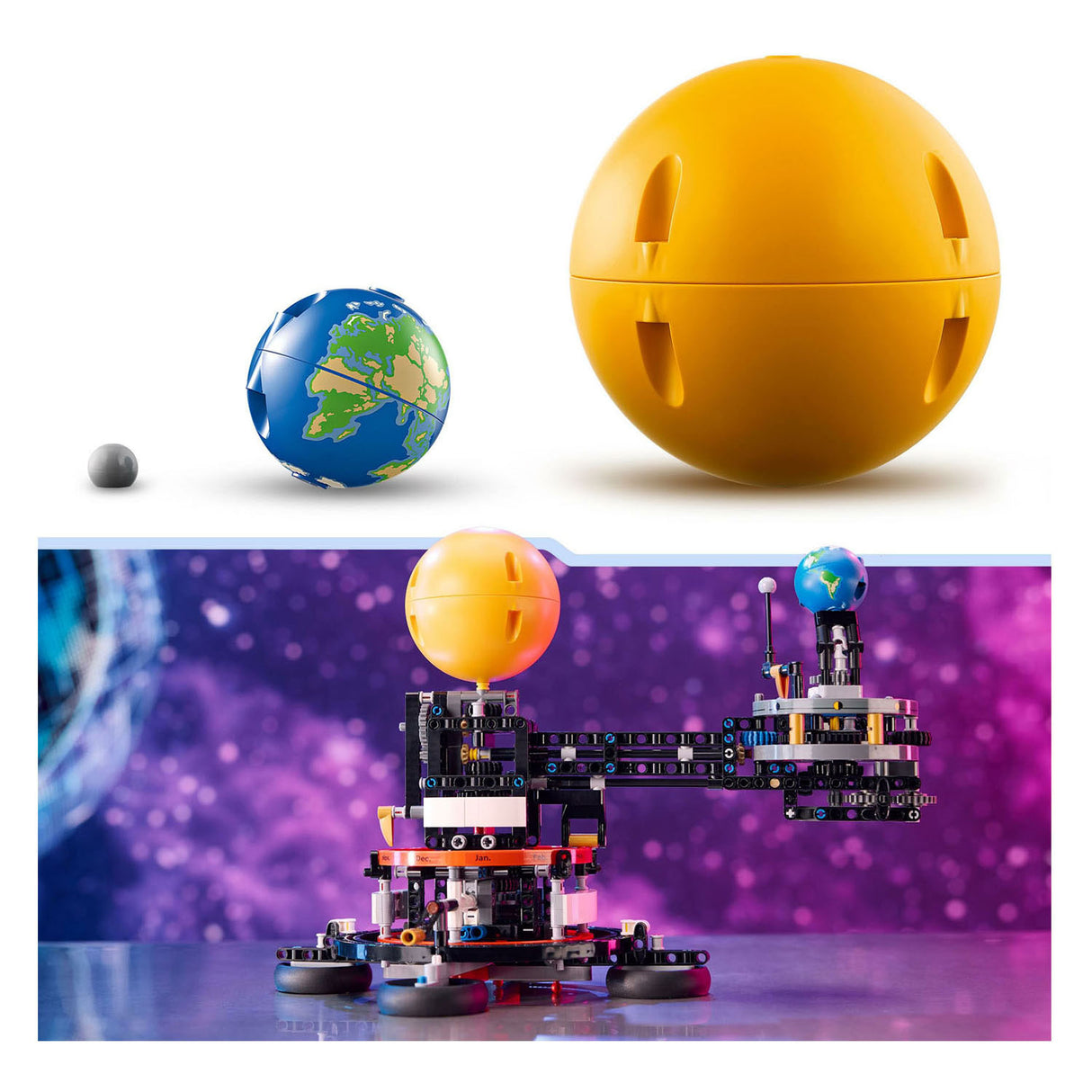 LEGO Technic 42179 The earth and the moon in motion