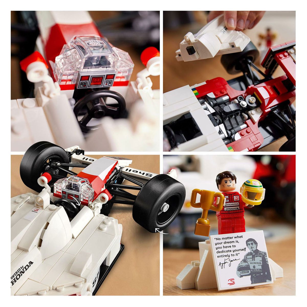 Lego Icons 10330 McLaren MP4 4 and Ayrton Senna