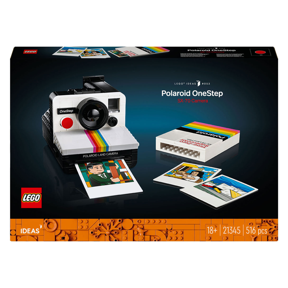 Lego LEGO Ideas 21345 OneStep SX-70 fotoaparatas