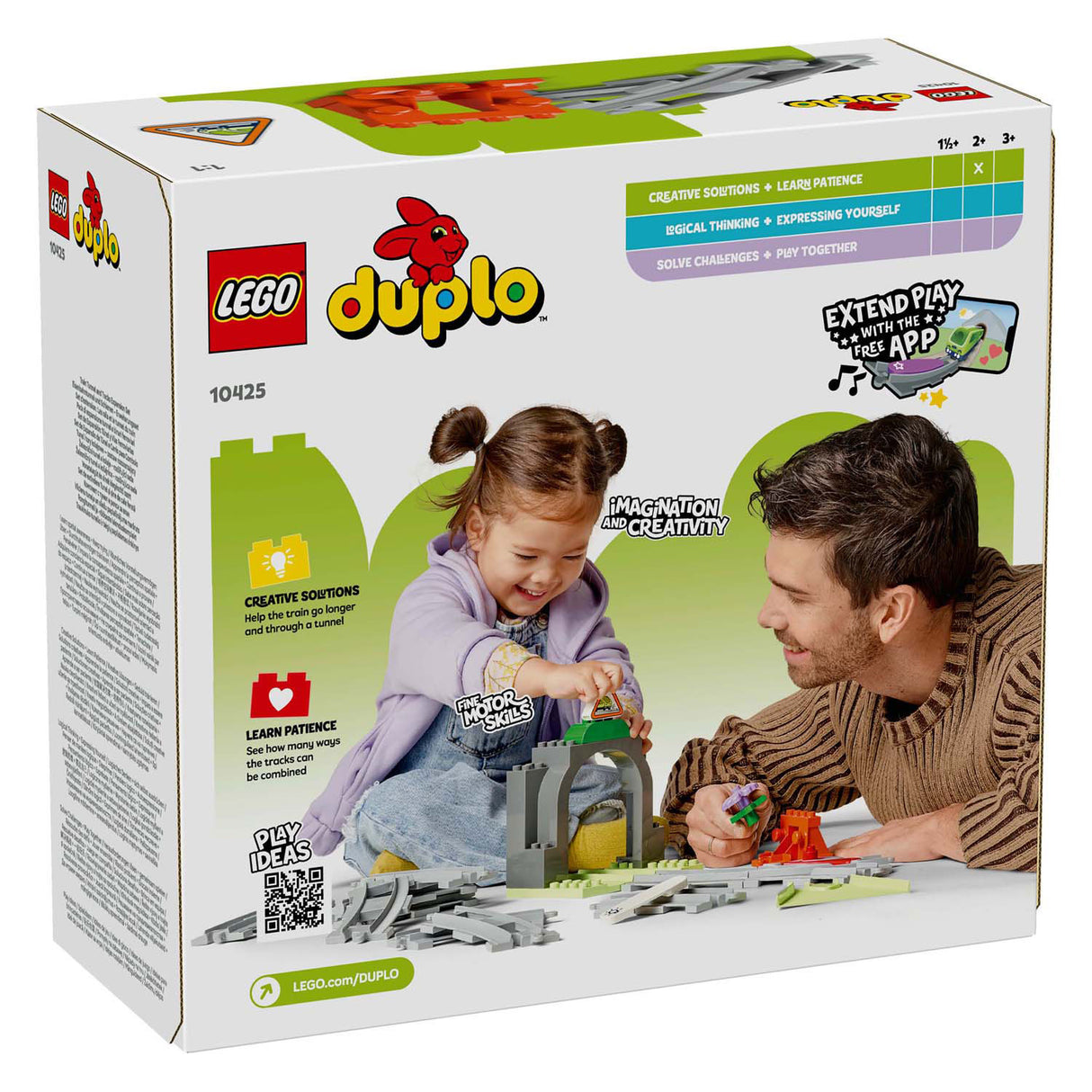 Lego Duplo Town 10425 Train Tunnel and Rails Expansion Set