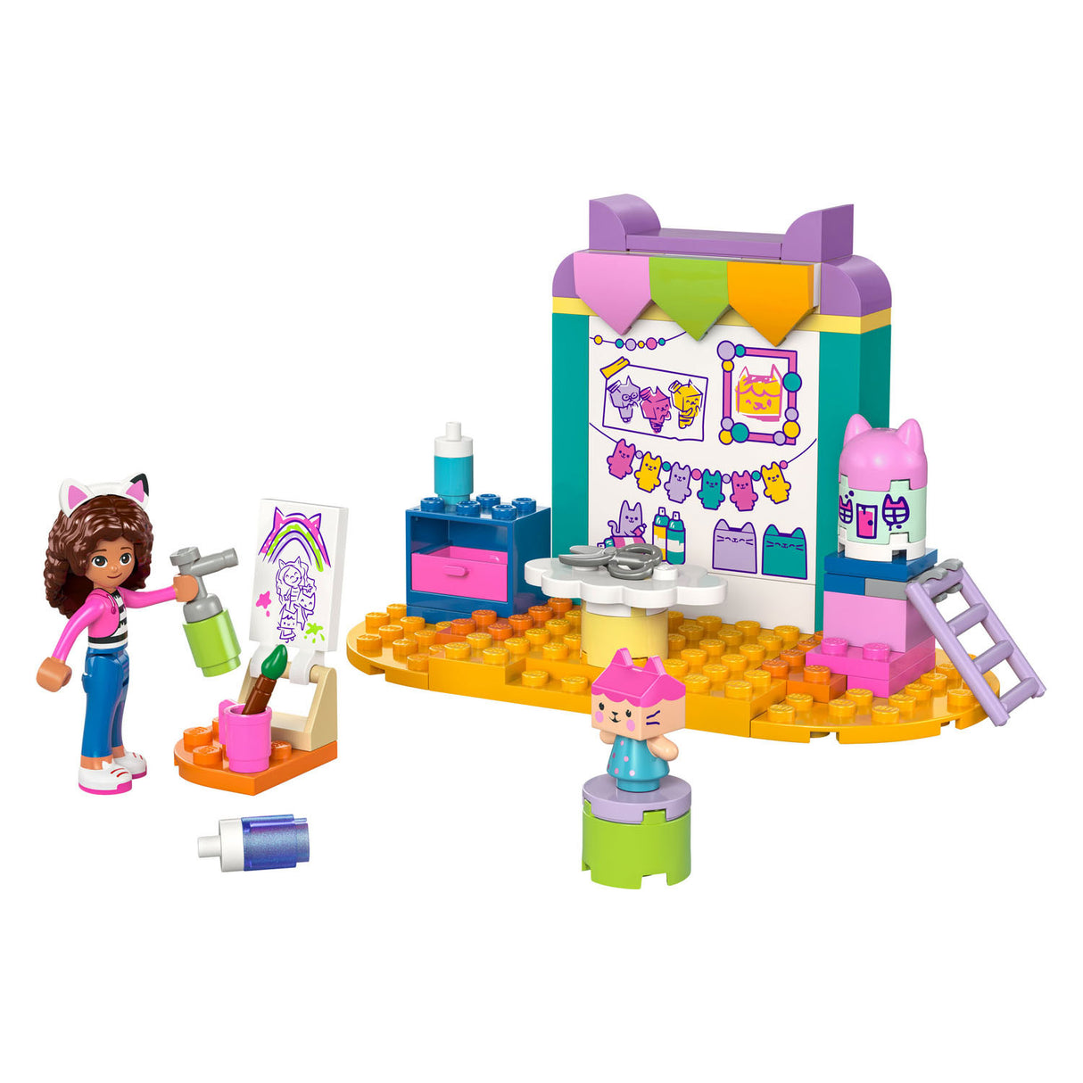 Lego Gabby's dollhouse 10795 Crafts with Baby Kitty