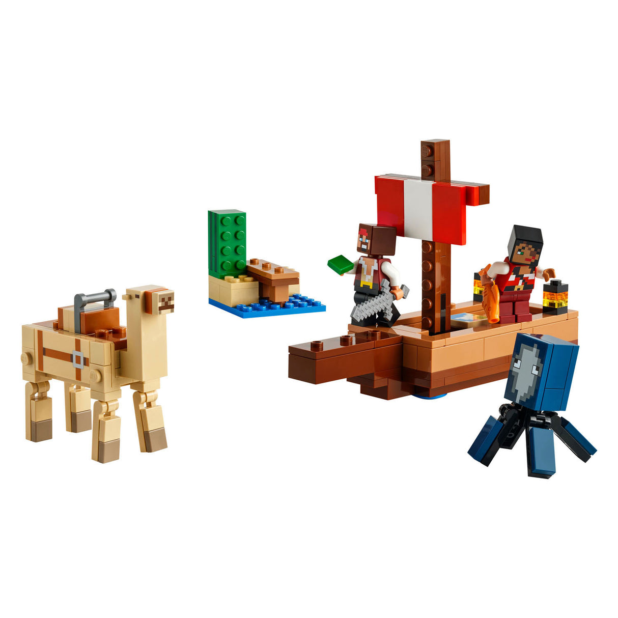 LEGO 21259 Minecraft the Pirate ship trip