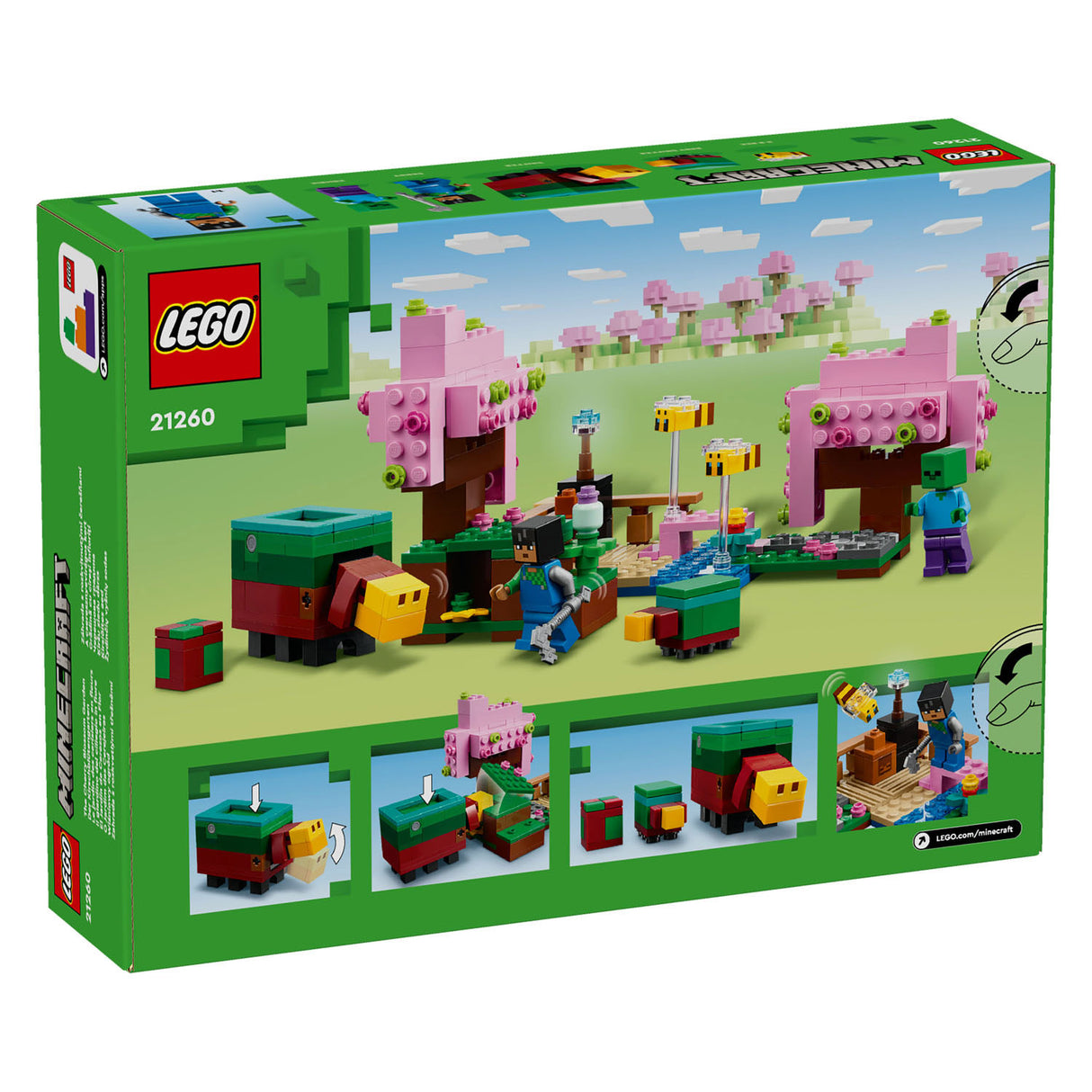 Lego Minecraft 21260 Cherry Blossom Garden