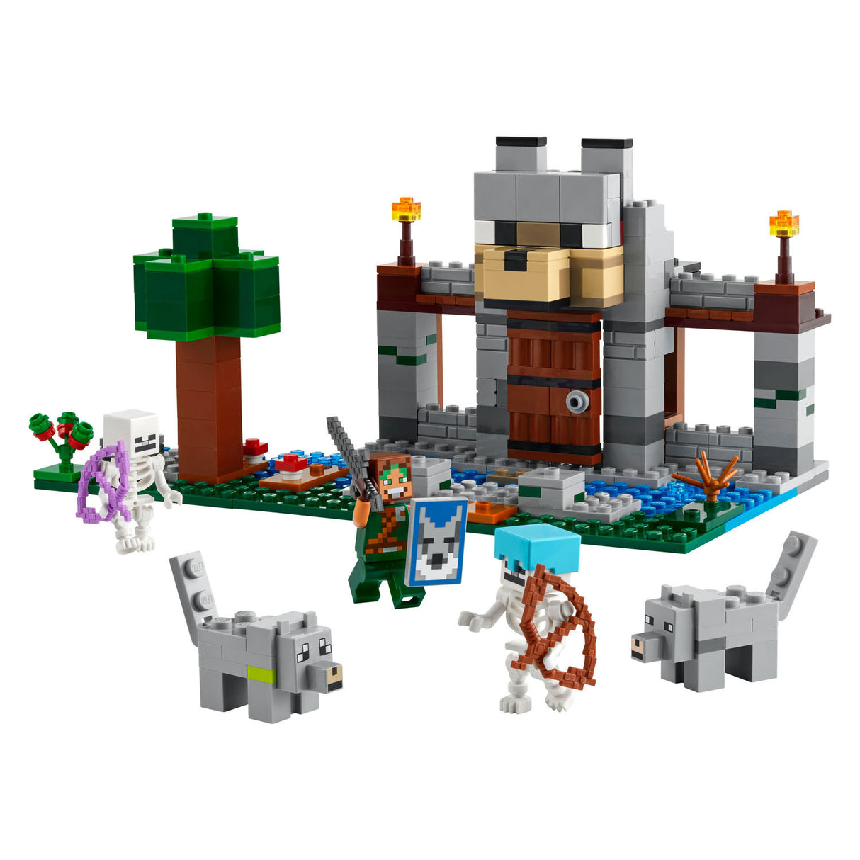 Lego 21261 Minecraft de Wolvenburcht
