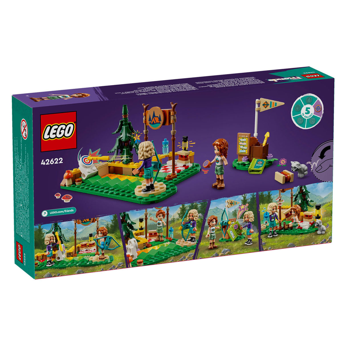 Lego friends 42622 adventure camp archery range