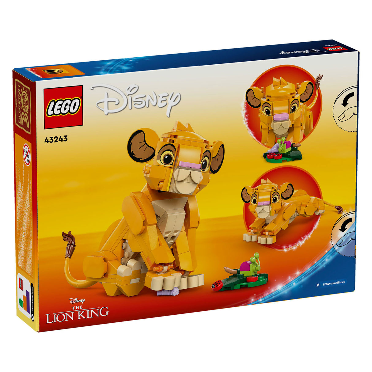 LEGO LEGO 43243 De Leeuwenkoning as cubs