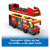 Bus dhá stór dearg do thurasóirí Lego city 60407