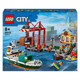 Lego City 60422 Haven com navio de carga