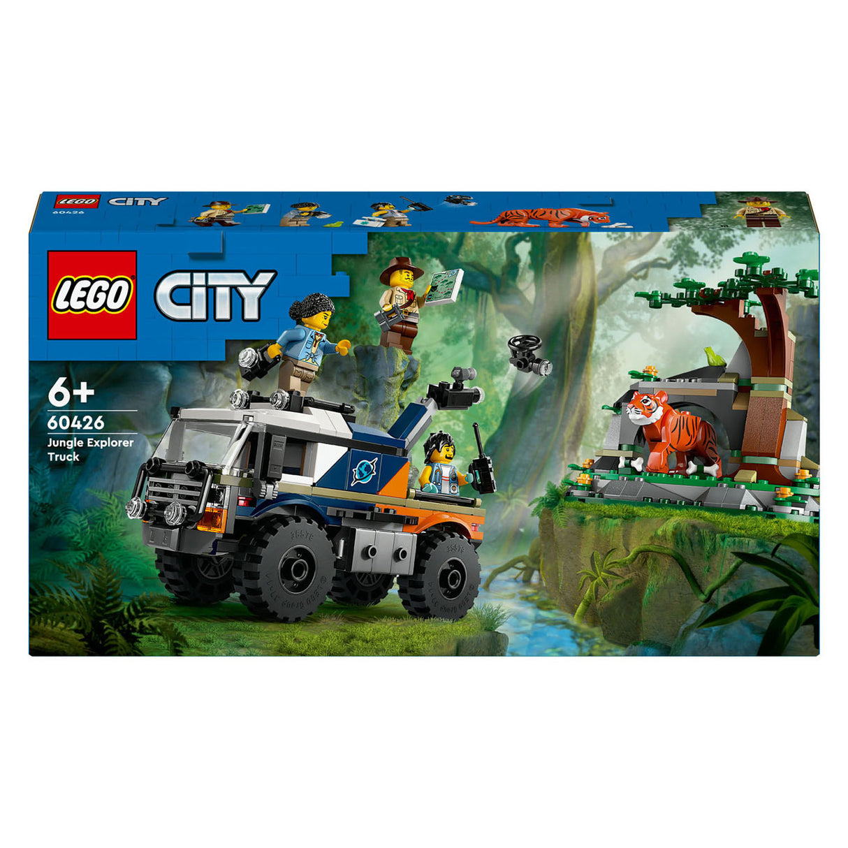 LEGO CITY 60426 JUNGLE Forskare: Offroad lastbil