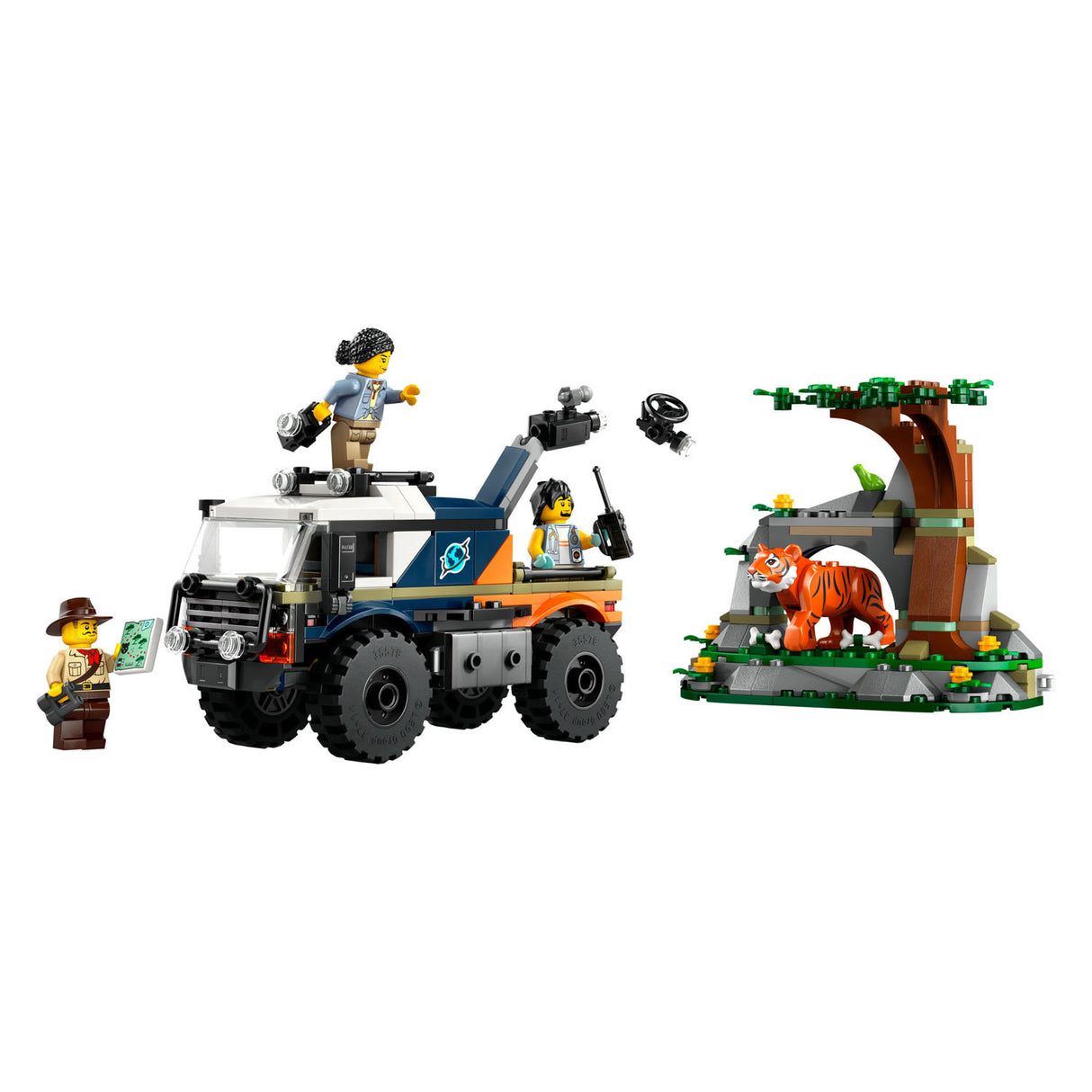 LEGO CITY 60426 JUNGLE Forskare: Offroad lastbil
