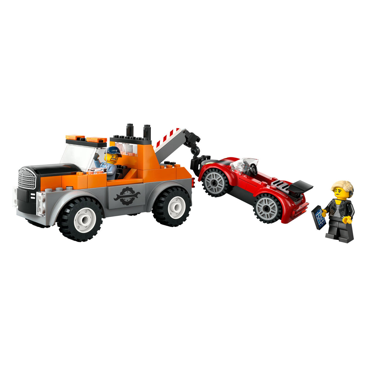 Lego City 60435 Schleppwagen und Sportwagen bezahlen