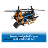 LEGO City 60437 Jungle researchers: helicopter at the base