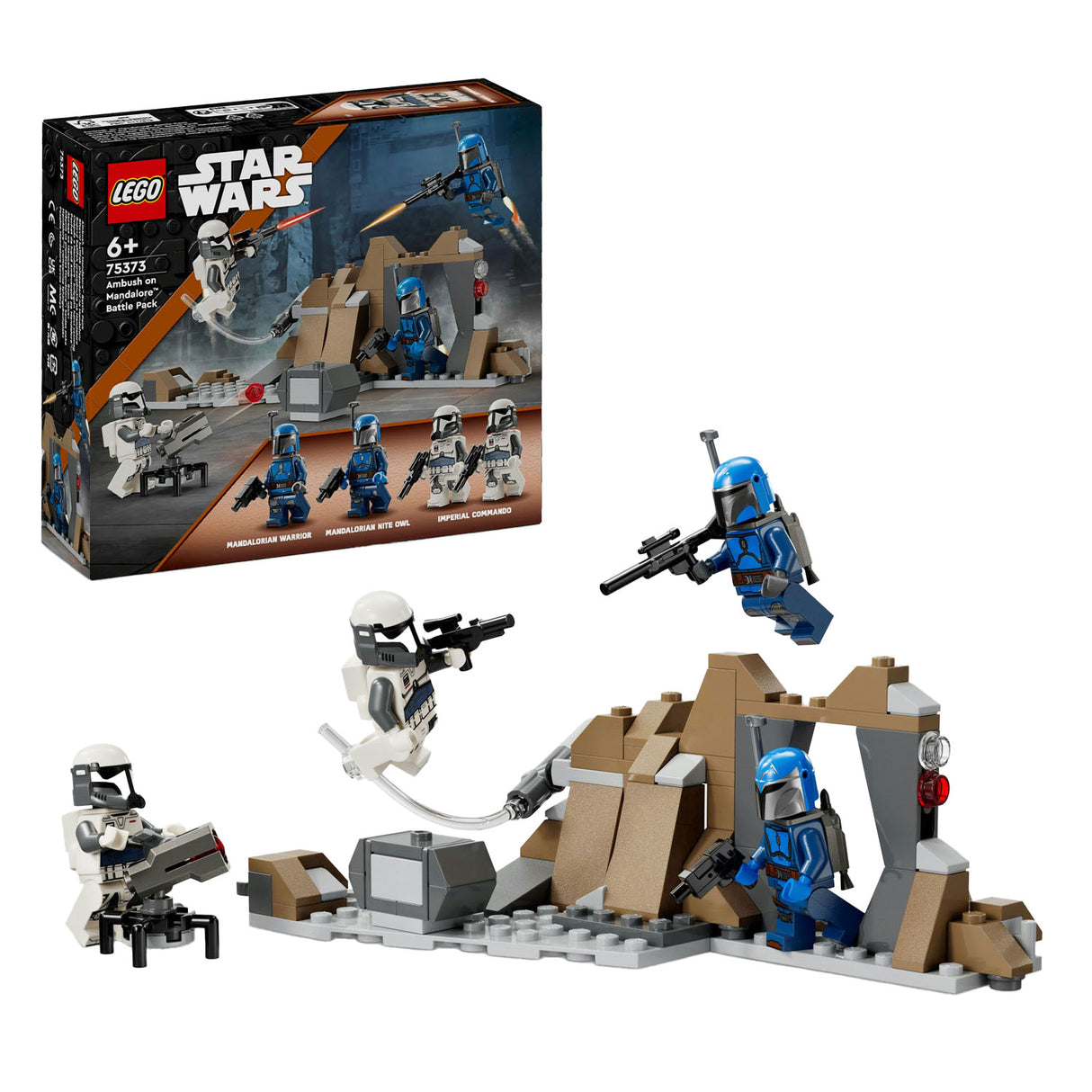 Lego Star Wars 75373 Ambush en Mandalore Battle Pack
