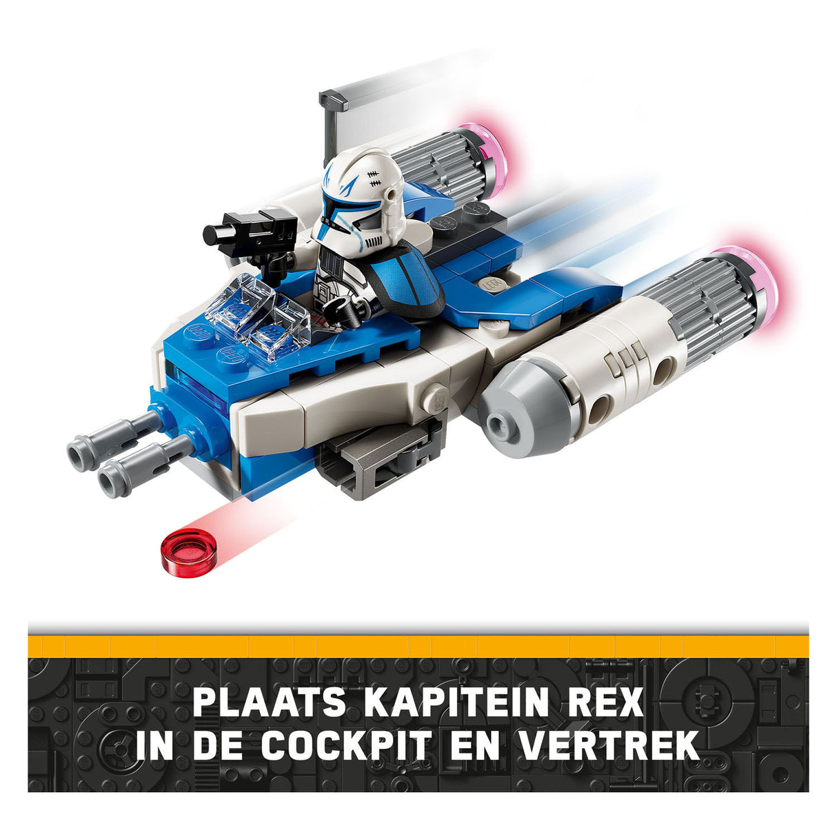 Lego 75391 Star Wars Captain re y-plank Mikrofhiger