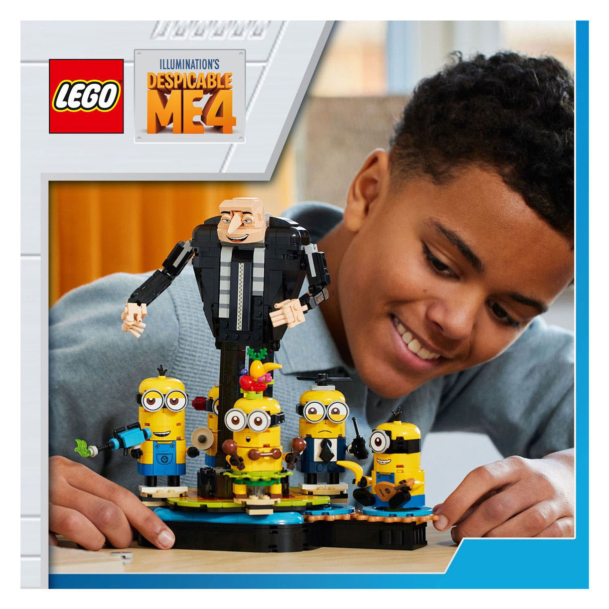 Lego Despicable Me 75582 Buildable Gru and Minions