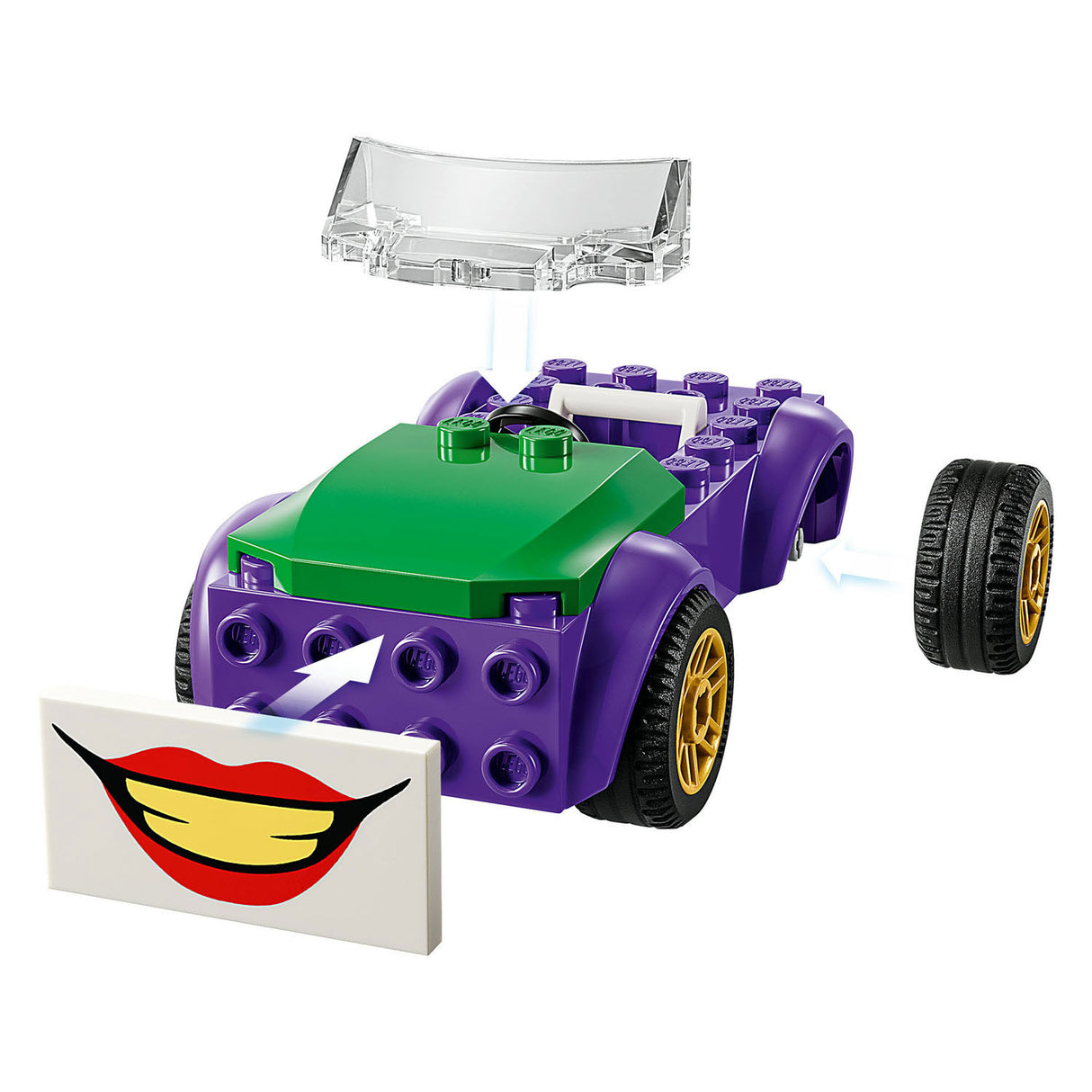 Lego Lego Super Heroes 76272 de Batcave s Batmanem, Batgirl a Joker