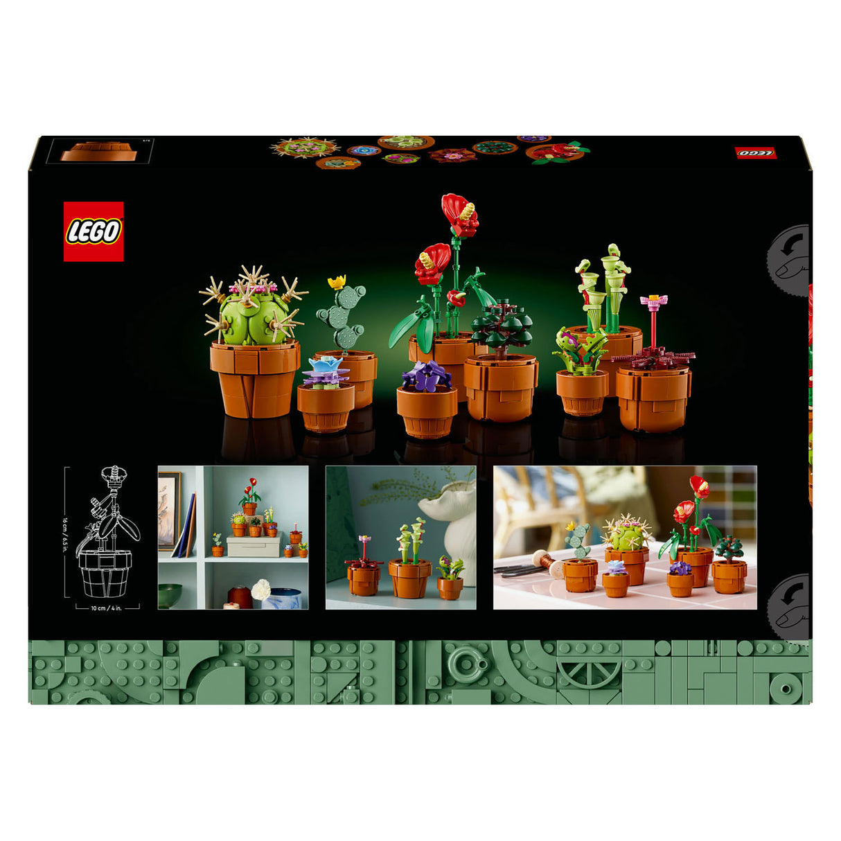 Lego ikone 10329 Mini rastline