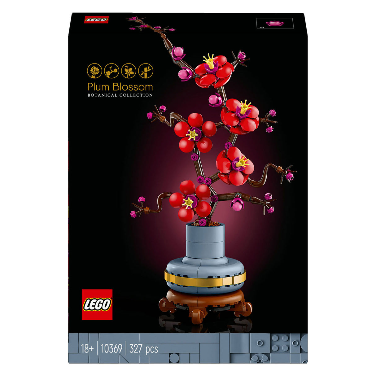 Lego botanicals 10369 japoniškas abrikosas