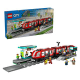 Lego City 60423 Tramwaj miejski i stacja