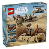 Lego Star Wars 75396 skiff del deserto e pozzo del sarlacc