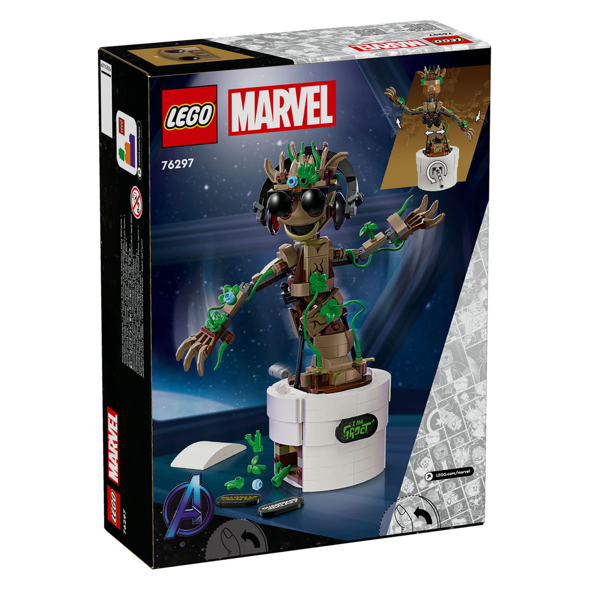 Lego super héroes 76297 bailando grande