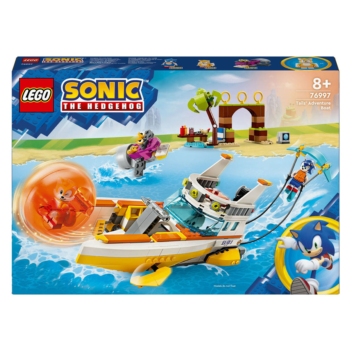 Lego Sonic 76997 Tails‘ Abenteuerboot