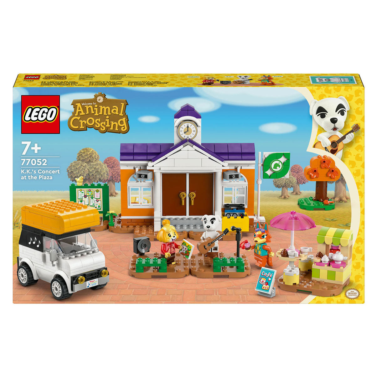 Lego Animal Crossing 77052 Concerto Quadrado de K.K.