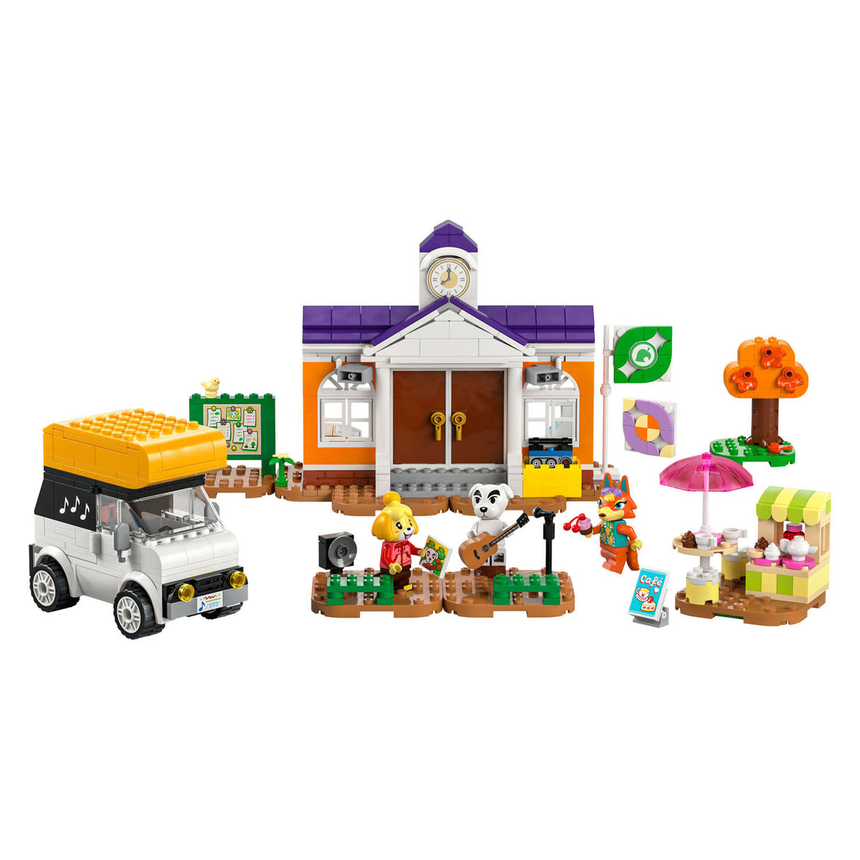 Lego Animal Crossing 77052 Concerto Quadrado de K.K.