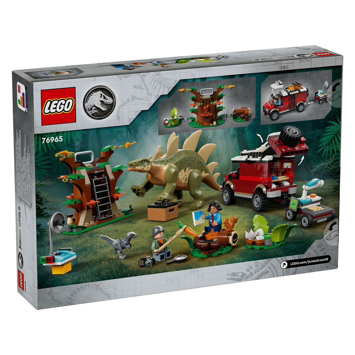 Lego Jurassic World 76965 Missioni dinosauri: scoperta dello stegosauro