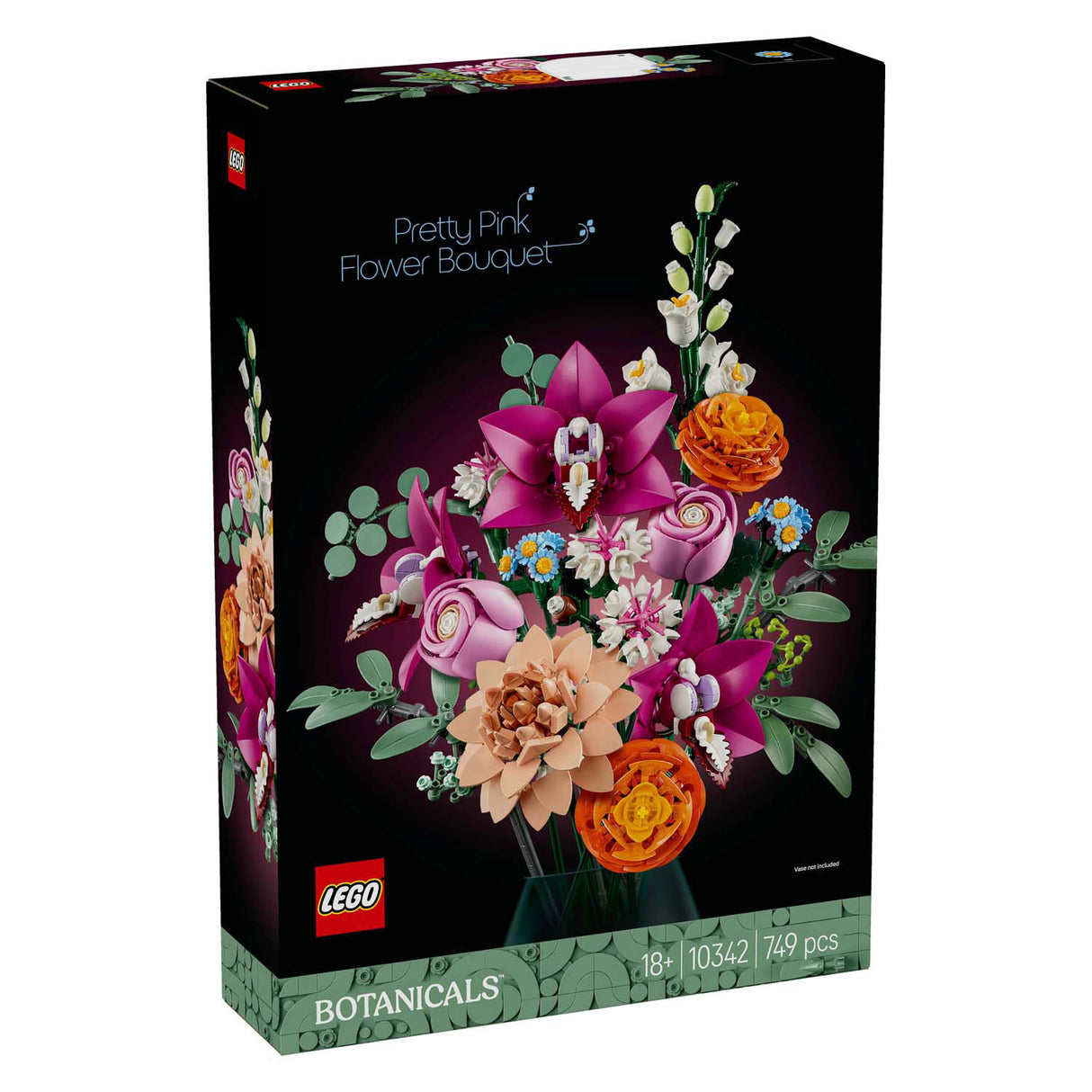 Bouquet rosa Lego Botanicals 10342