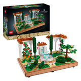 Lego icônes 10359 jardin avec fontaine
