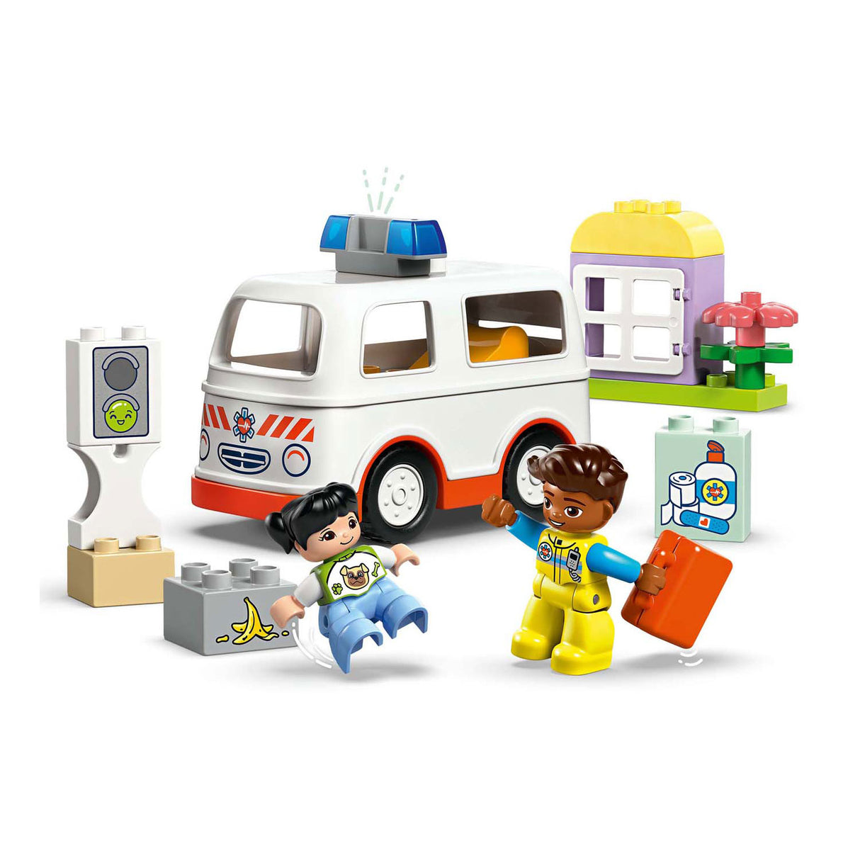 Ambulanza con autista Lego Duplo Town 10447
