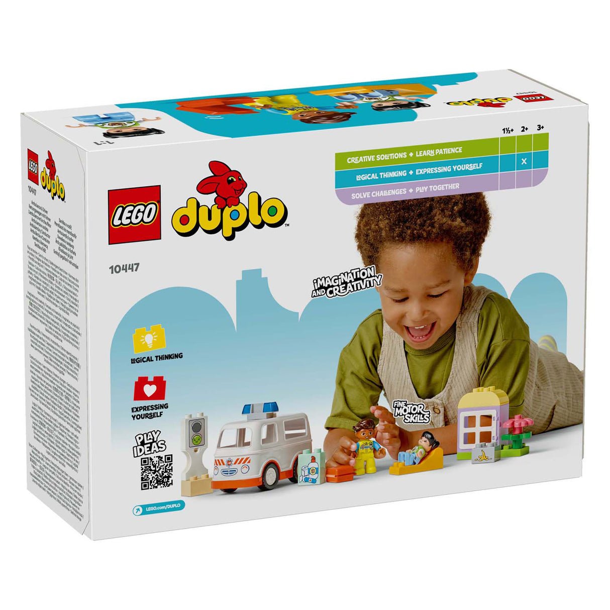 Ambulanza con autista Lego Duplo Town 10447