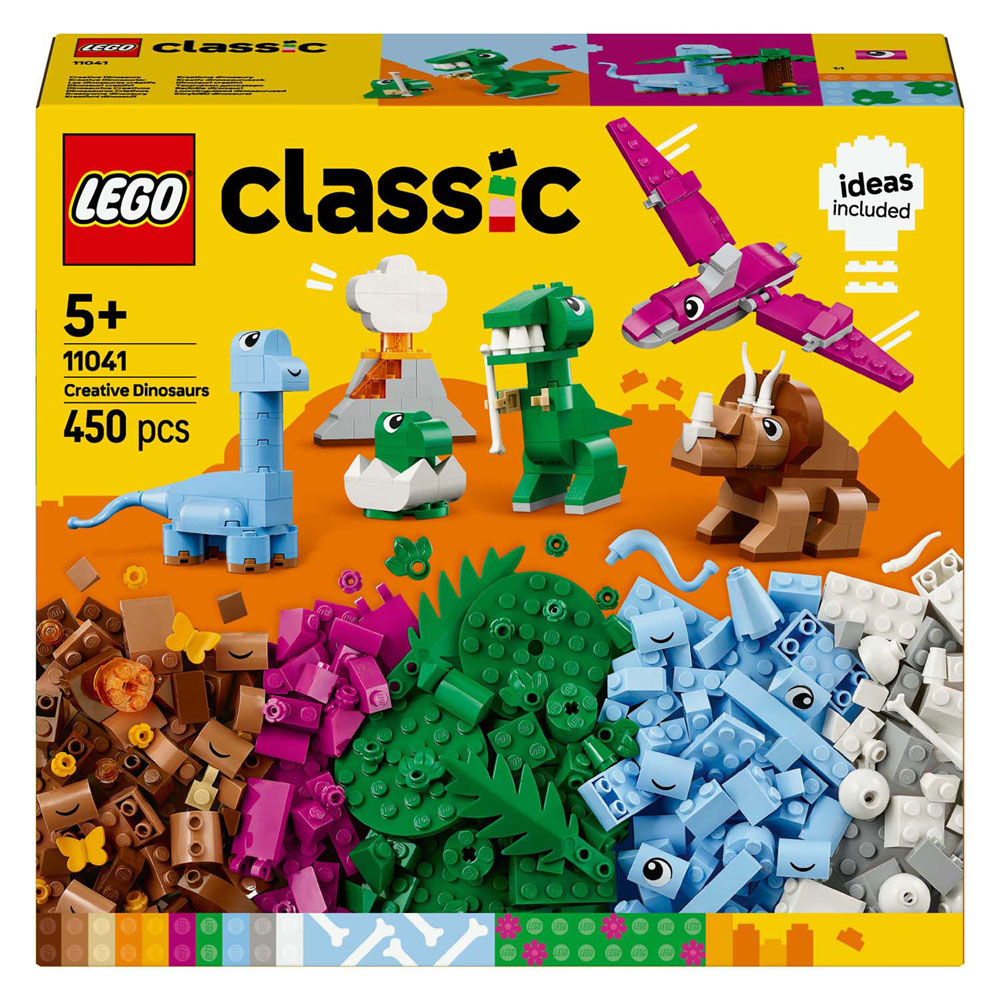 Lego clasaiceach 11041 dinosaurs cruthaitheach