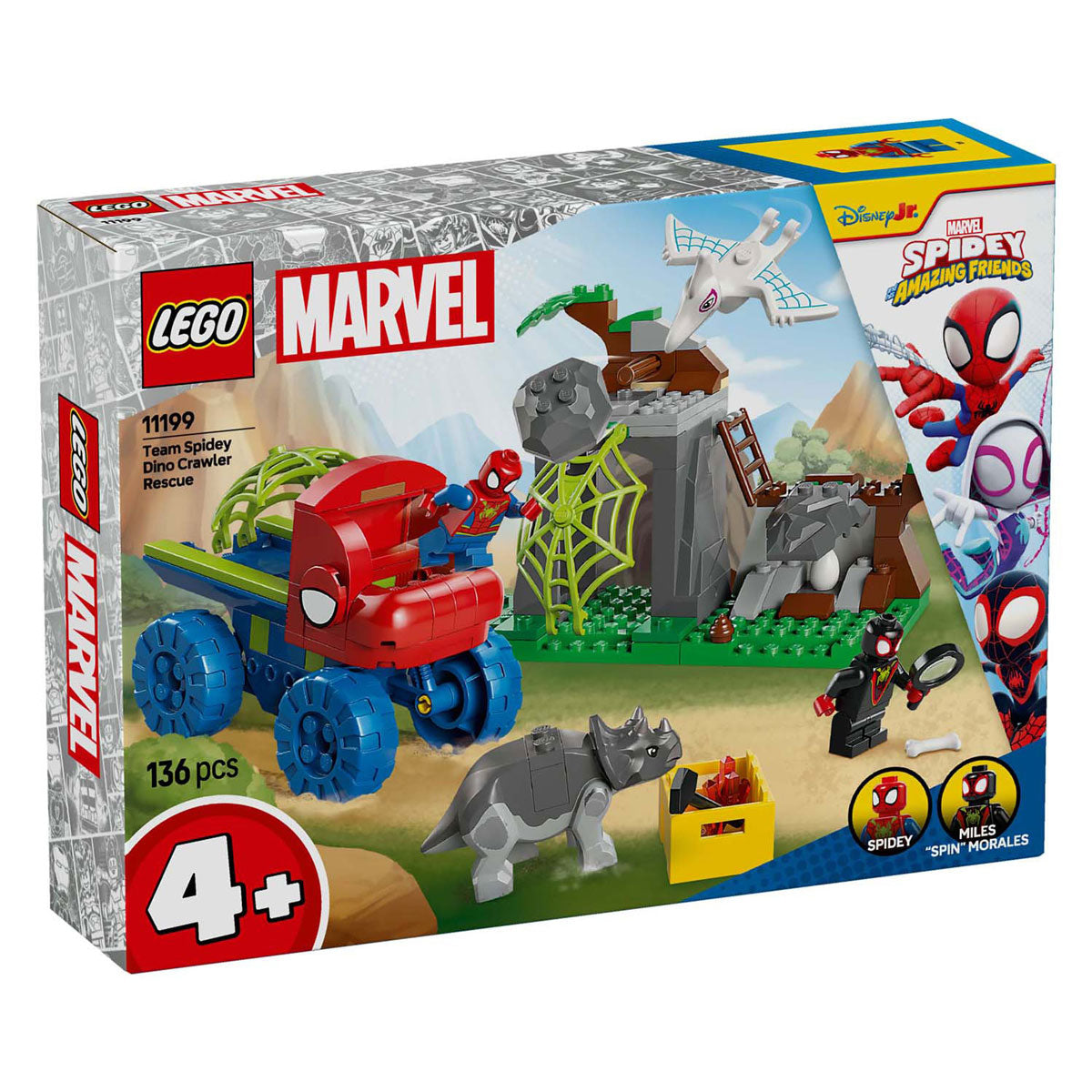 Lego spidey 11199 team spidey rescue mission with dino truck